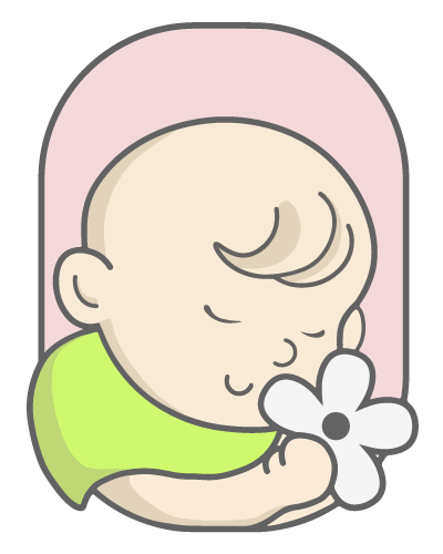 Em bé hạnh phúc